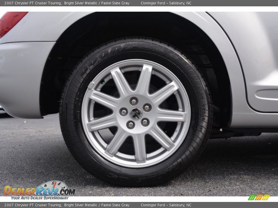 2007 Chrysler PT Cruiser Touring Bright Silver Metallic / Pastel Slate Gray Photo #15