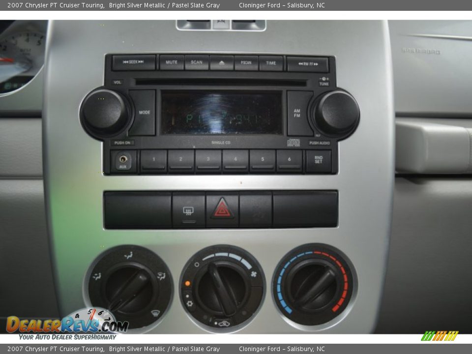 2007 Chrysler PT Cruiser Touring Bright Silver Metallic / Pastel Slate Gray Photo #17