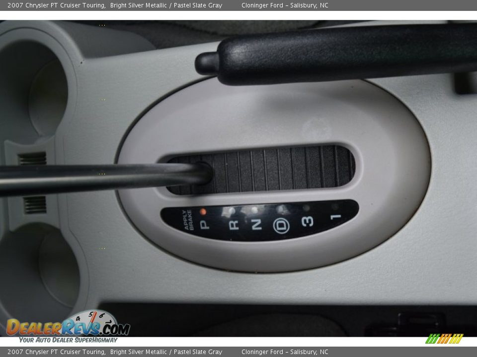 2007 Chrysler PT Cruiser Touring Bright Silver Metallic / Pastel Slate Gray Photo #19