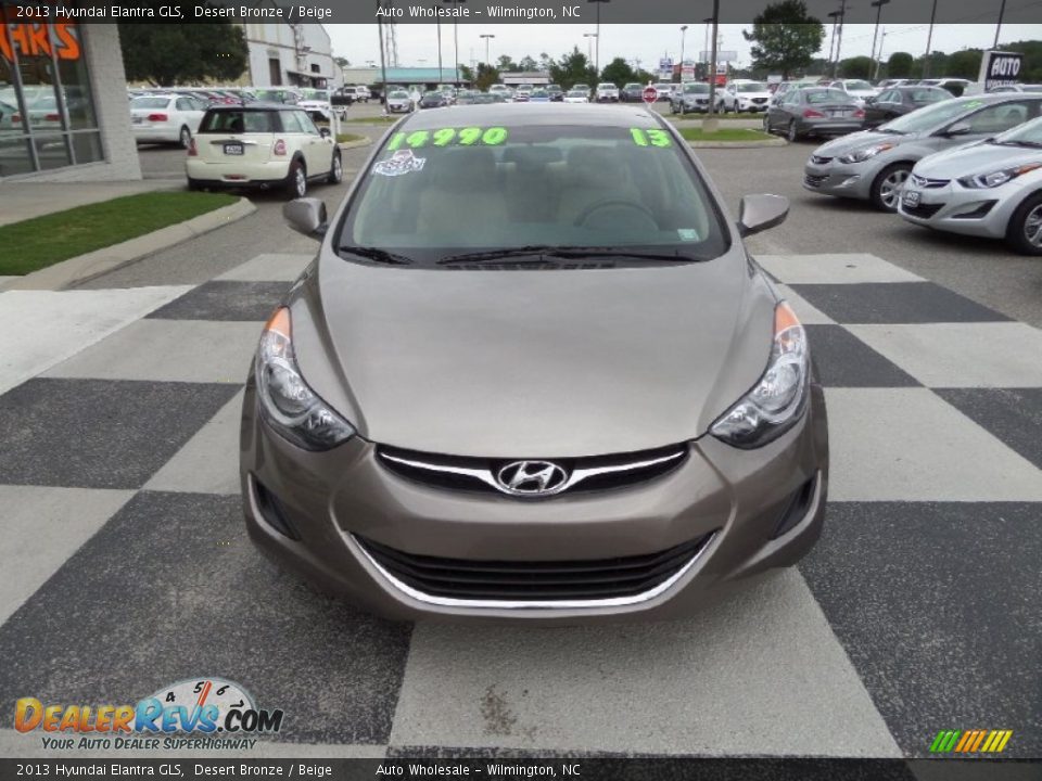 2013 Hyundai Elantra GLS Desert Bronze / Beige Photo #2