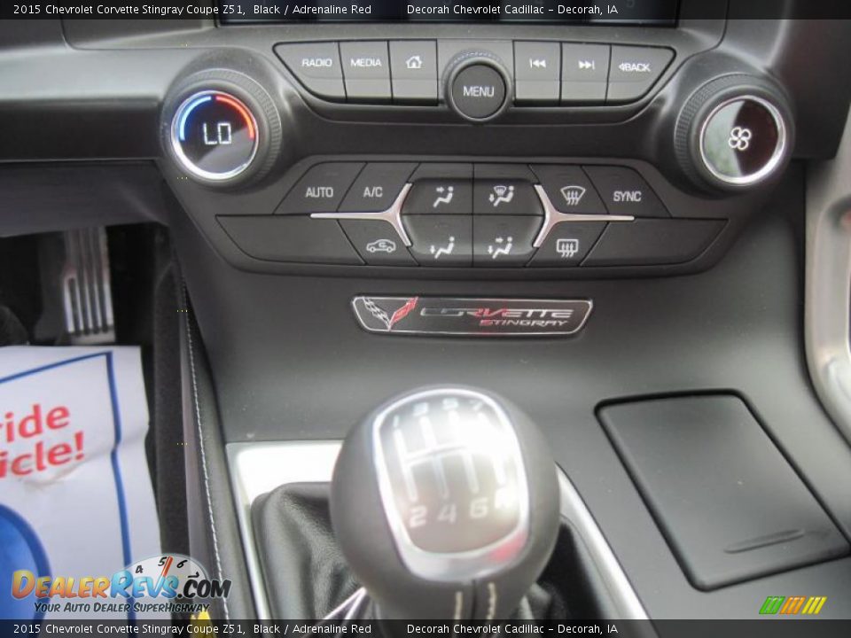 Controls of 2015 Chevrolet Corvette Stingray Coupe Z51 Photo #12