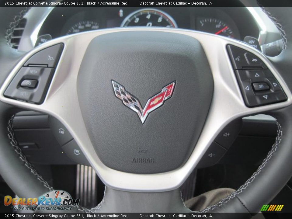 2015 Chevrolet Corvette Stingray Coupe Z51 Steering Wheel Photo #16