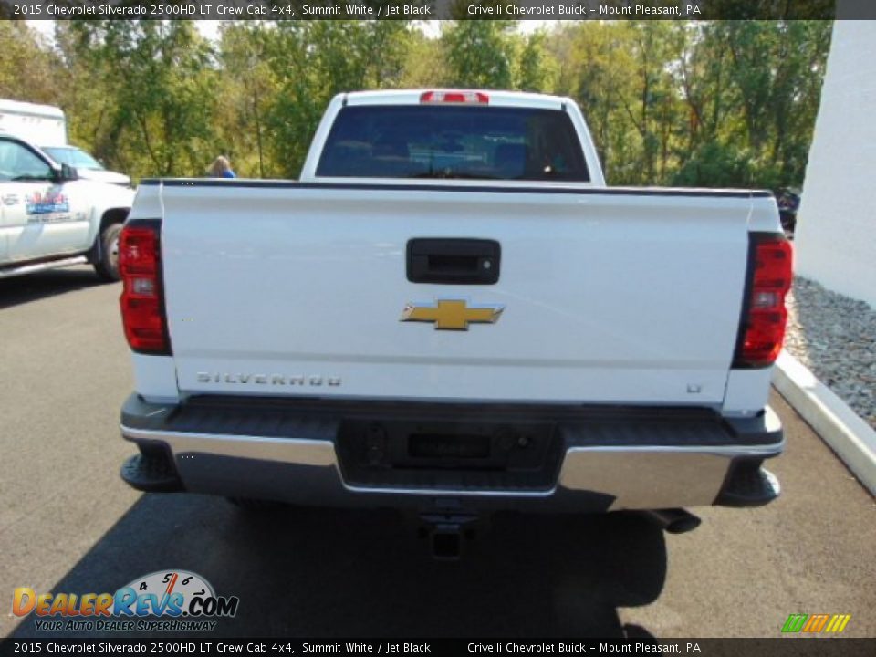 2015 Chevrolet Silverado 2500HD LT Crew Cab 4x4 Summit White / Jet Black Photo #8