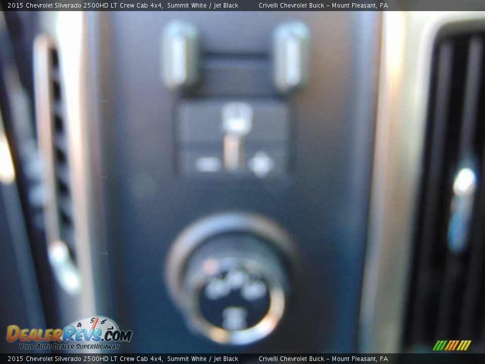 2015 Chevrolet Silverado 2500HD LT Crew Cab 4x4 Summit White / Jet Black Photo #10