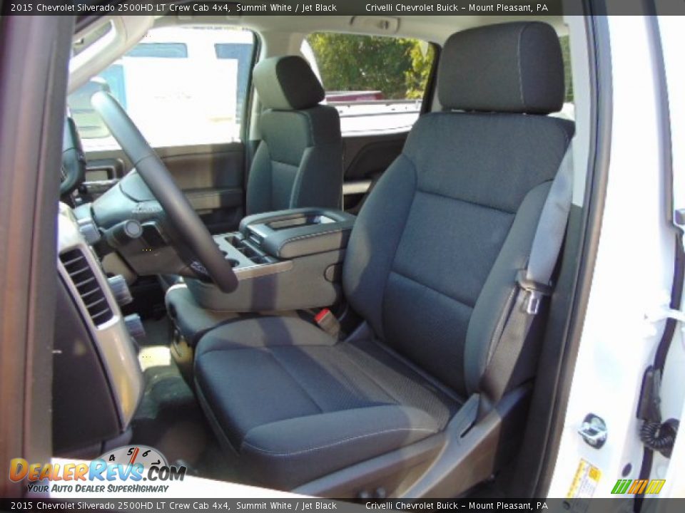 2015 Chevrolet Silverado 2500HD LT Crew Cab 4x4 Summit White / Jet Black Photo #11