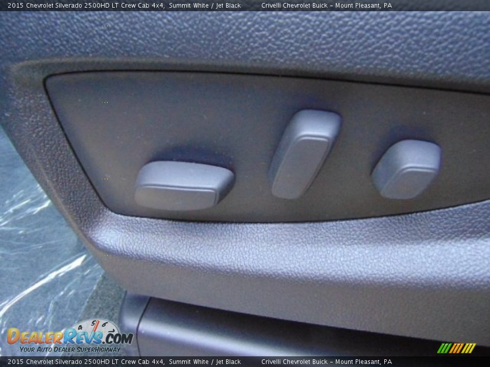 2015 Chevrolet Silverado 2500HD LT Crew Cab 4x4 Summit White / Jet Black Photo #12