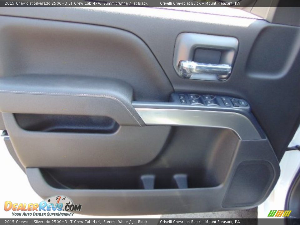 2015 Chevrolet Silverado 2500HD LT Crew Cab 4x4 Summit White / Jet Black Photo #13