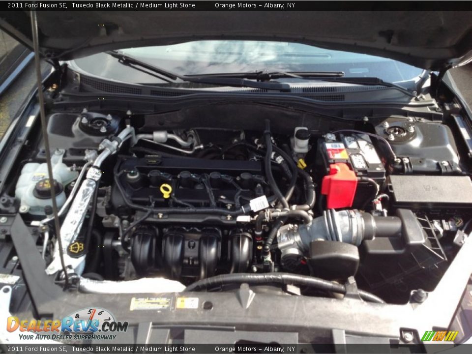 2011 Ford Fusion SE Tuxedo Black Metallic / Medium Light Stone Photo #20