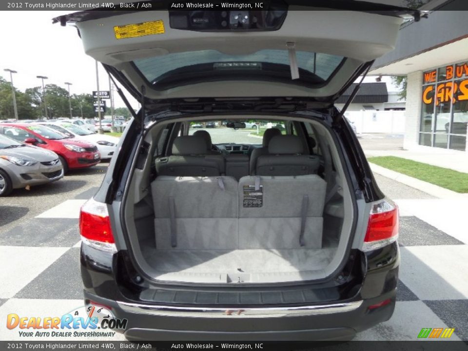 2012 Toyota Highlander Limited 4WD Black / Ash Photo #5