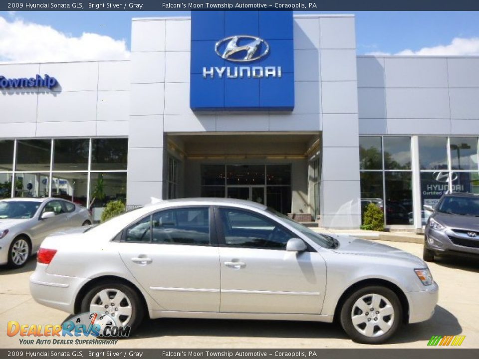 2009 Hyundai Sonata GLS Bright Silver / Gray Photo #1