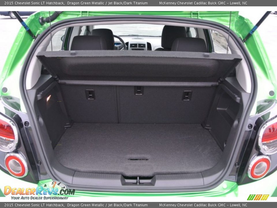 2015 Chevrolet Sonic LT Hatchback Trunk Photo #17