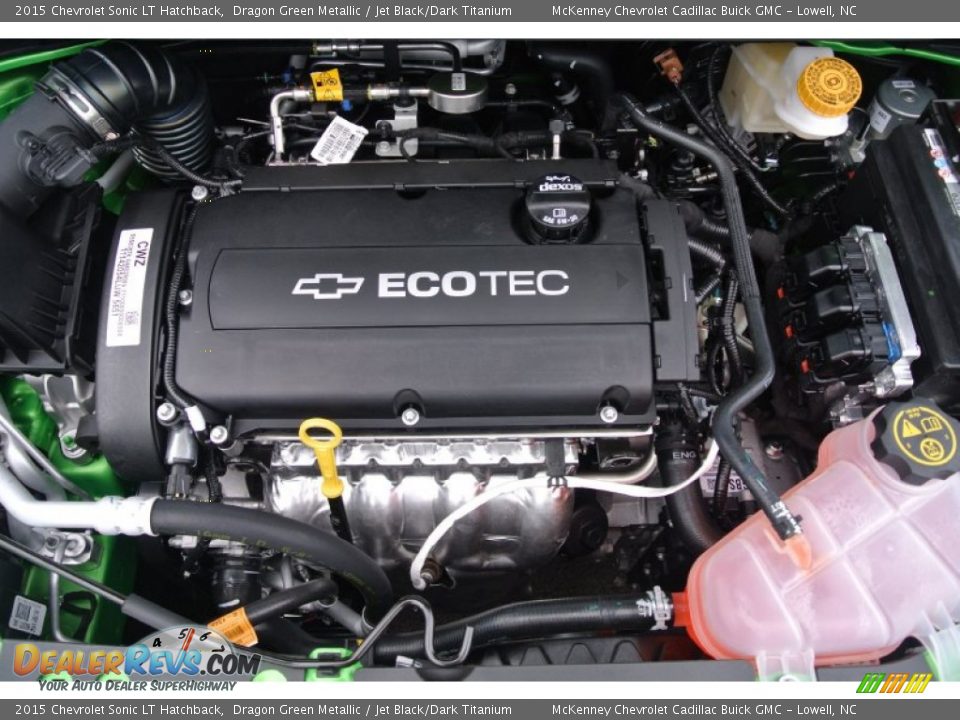 2015 Chevrolet Sonic LT Hatchback 1.8 Liter DOHC 16-Valve VVT ECOTEC 4 Cylinder Engine Photo #21