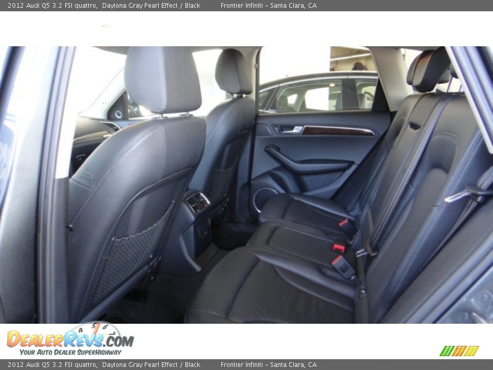 2012 Audi Q5 3.2 FSI quattro Daytona Gray Pearl Effect / Black Photo #13