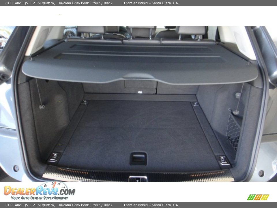 2012 Audi Q5 3.2 FSI quattro Daytona Gray Pearl Effect / Black Photo #15