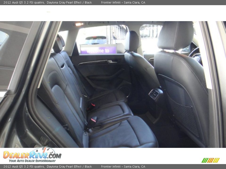 2012 Audi Q5 3.2 FSI quattro Daytona Gray Pearl Effect / Black Photo #18