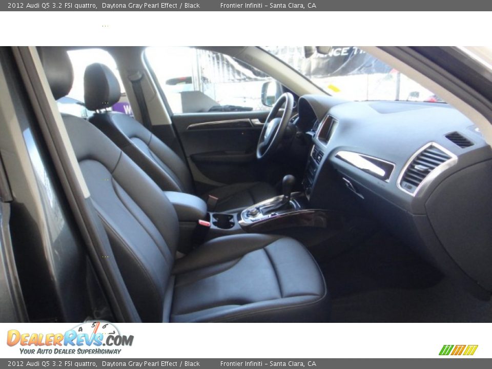2012 Audi Q5 3.2 FSI quattro Daytona Gray Pearl Effect / Black Photo #20