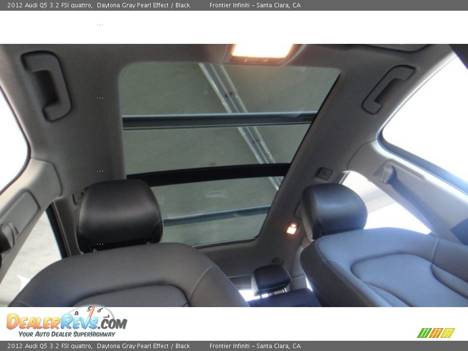 2012 Audi Q5 3.2 FSI quattro Daytona Gray Pearl Effect / Black Photo #22