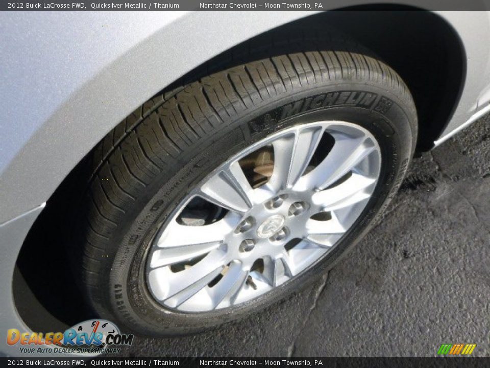 2012 Buick LaCrosse FWD Quicksilver Metallic / Titanium Photo #9
