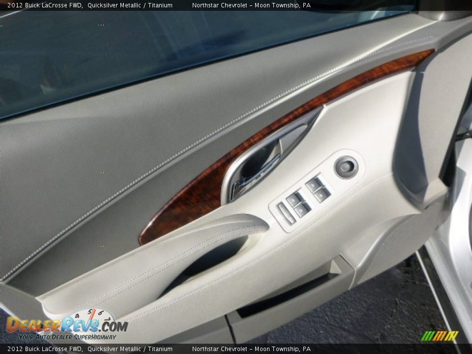 2012 Buick LaCrosse FWD Quicksilver Metallic / Titanium Photo #14