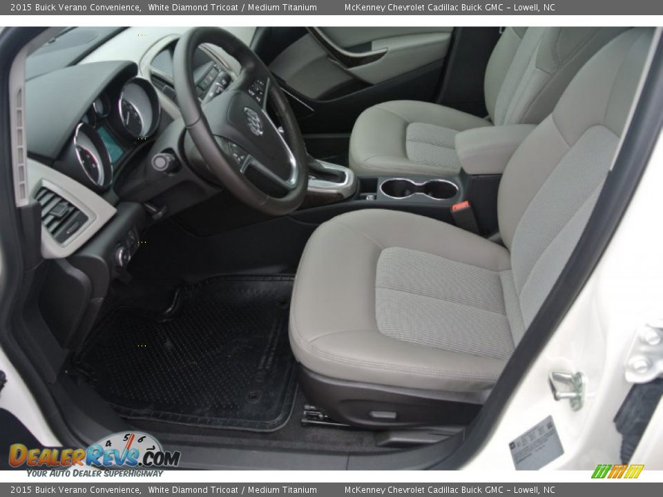 Front Seat of 2015 Buick Verano Convenience Photo #8