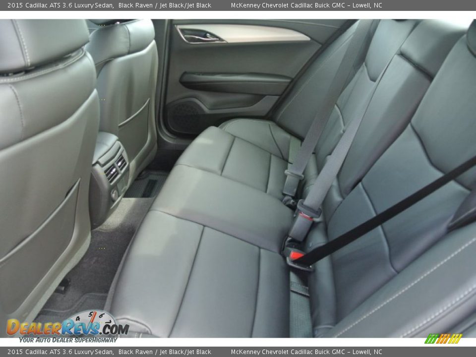 Rear Seat of 2015 Cadillac ATS 3.6 Luxury Sedan Photo #15