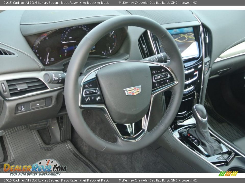 Dashboard of 2015 Cadillac ATS 3.6 Luxury Sedan Photo #21