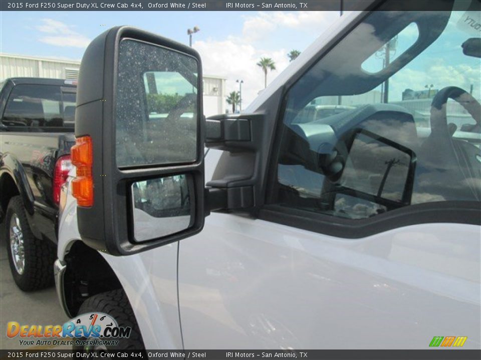 2015 Ford F250 Super Duty XL Crew Cab 4x4 Oxford White / Steel Photo #26