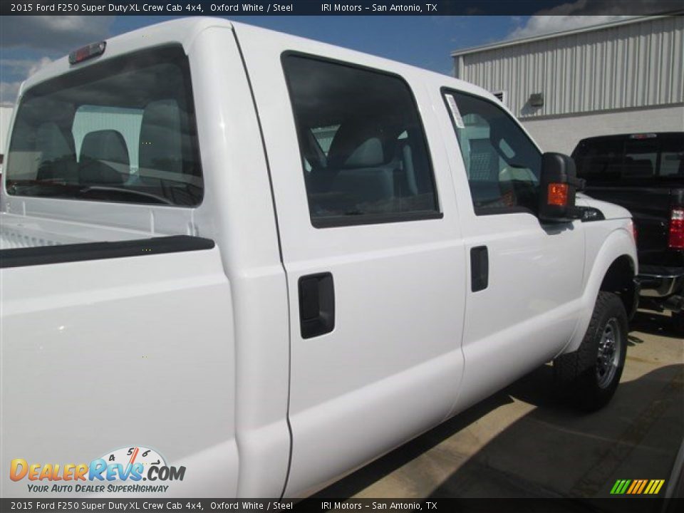 2015 Ford F250 Super Duty XL Crew Cab 4x4 Oxford White / Steel Photo #34