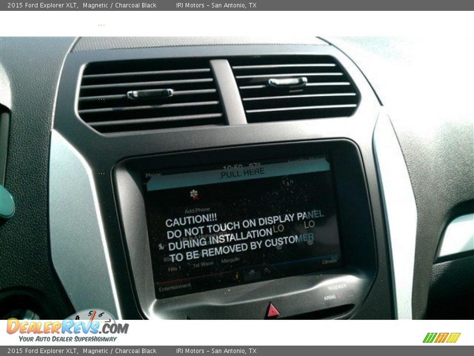 2015 Ford Explorer XLT Magnetic / Charcoal Black Photo #24