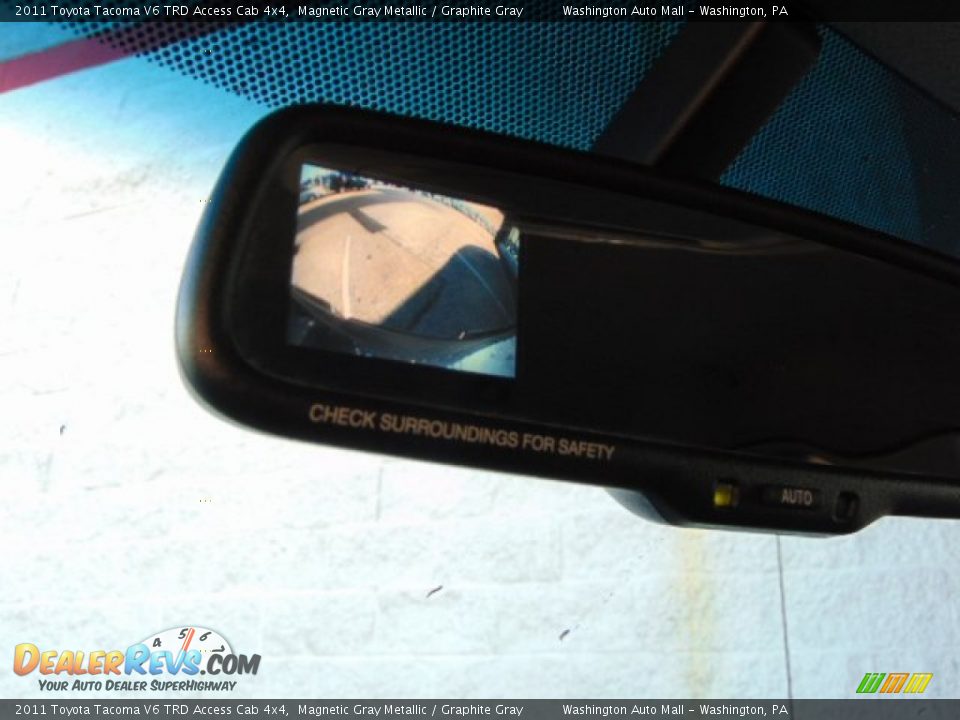 2011 Toyota Tacoma V6 TRD Access Cab 4x4 Magnetic Gray Metallic / Graphite Gray Photo #18