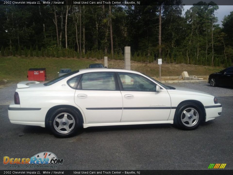 2002 Chevrolet Impala LS White / Neutral Photo #7