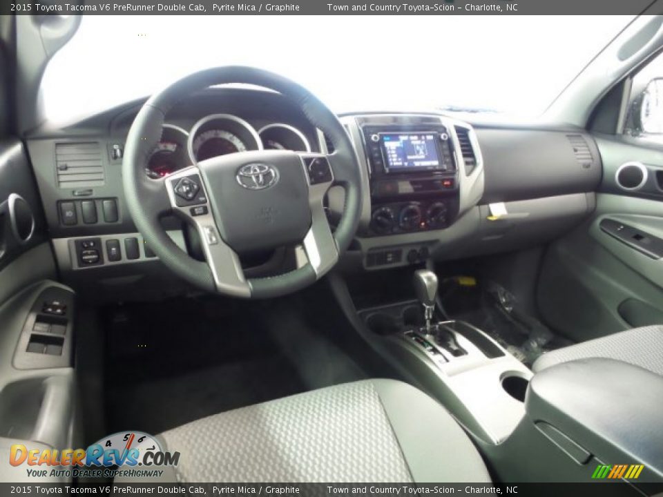 2015 Toyota Tacoma V6 PreRunner Double Cab Pyrite Mica / Graphite Photo #6