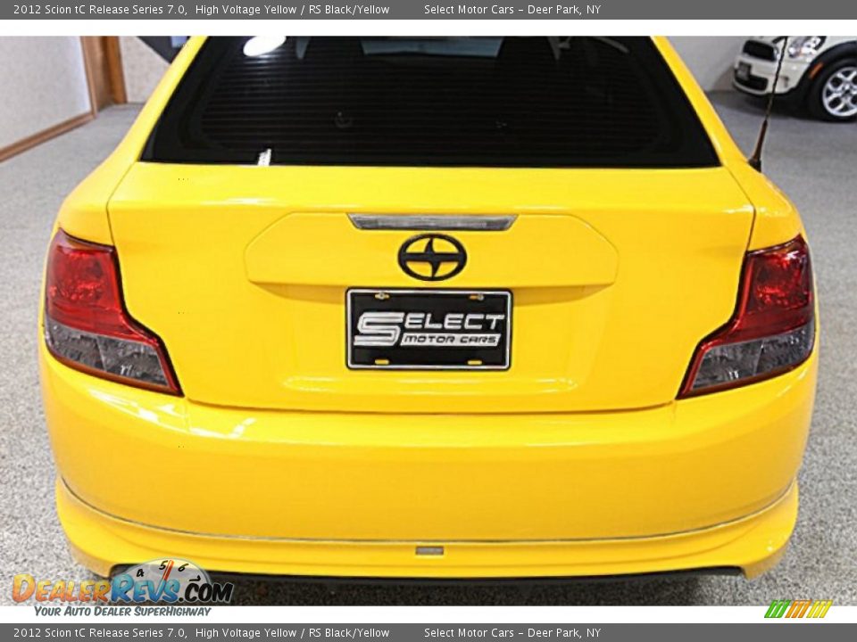 2012 Scion tC Release Series 7.0 High Voltage Yellow / RS Black/Yellow Photo #5