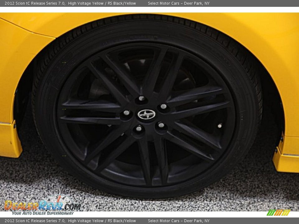 2012 Scion tC Release Series 7.0 High Voltage Yellow / RS Black/Yellow Photo #6