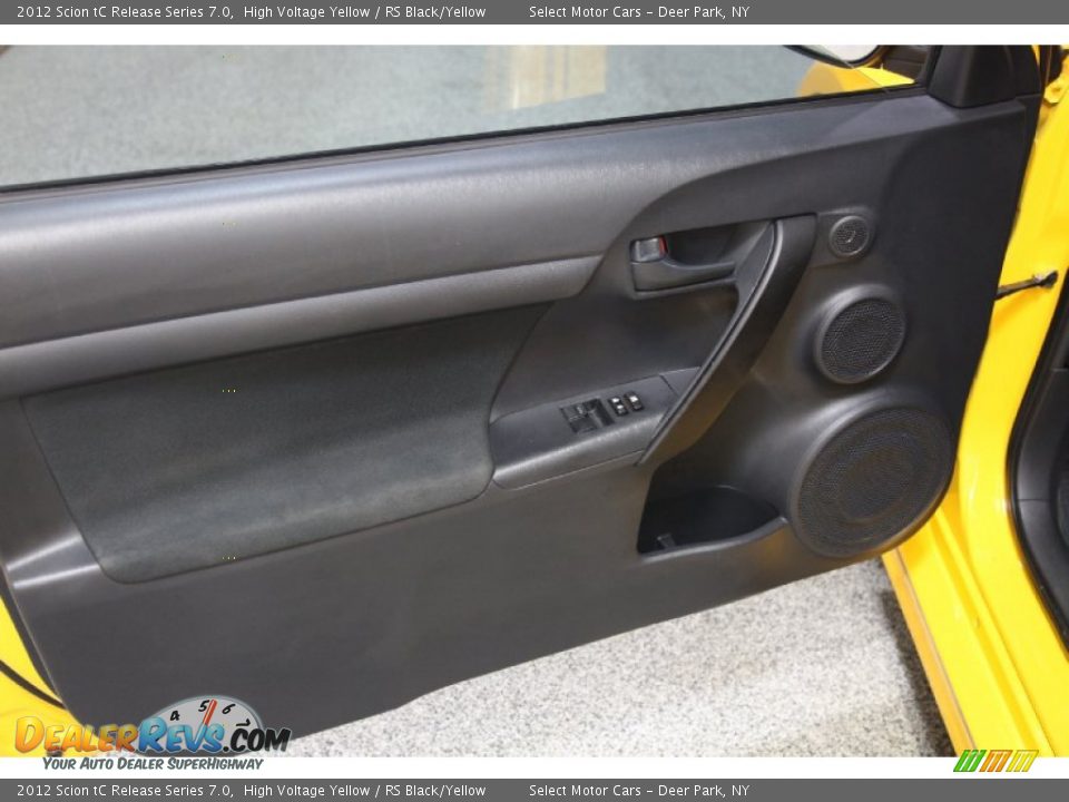 2012 Scion tC Release Series 7.0 High Voltage Yellow / RS Black/Yellow Photo #7