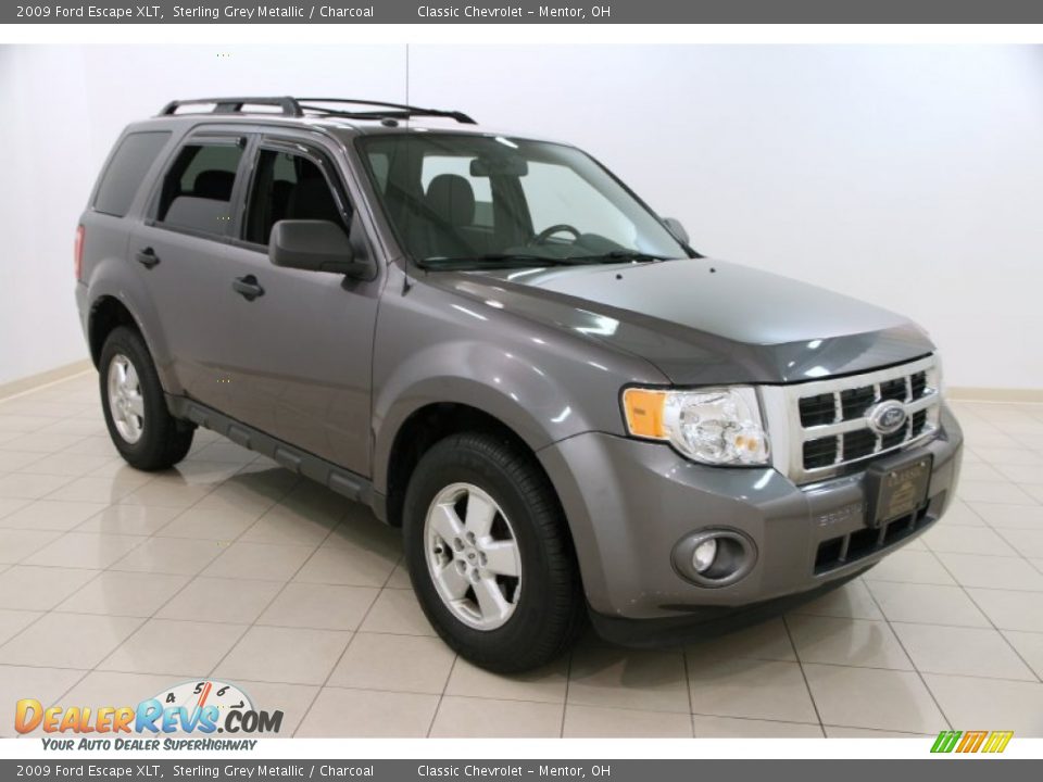 2009 Ford Escape XLT Sterling Grey Metallic / Charcoal Photo #1