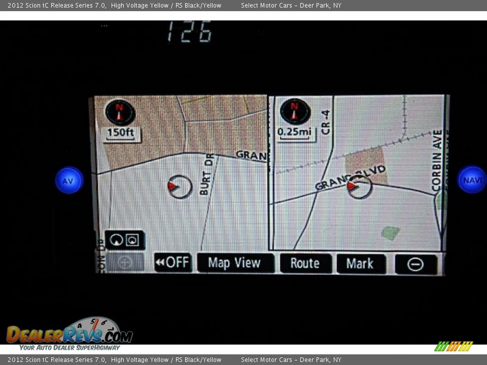 2012 Scion tC Release Series 7.0 High Voltage Yellow / RS Black/Yellow Photo #9