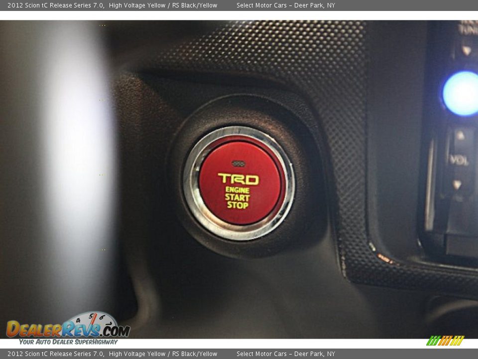 2012 Scion tC Release Series 7.0 High Voltage Yellow / RS Black/Yellow Photo #10
