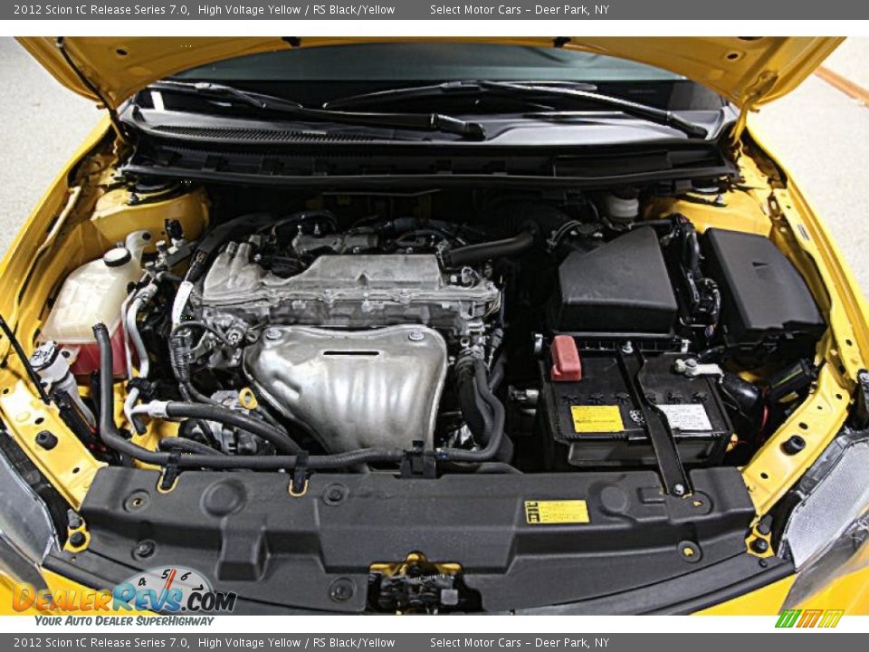 2012 Scion tC Release Series 7.0 High Voltage Yellow / RS Black/Yellow Photo #13