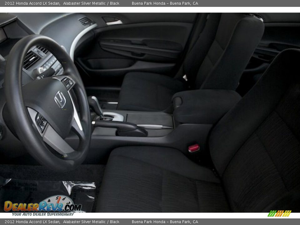 2012 Honda Accord LX Sedan Alabaster Silver Metallic / Black Photo #3