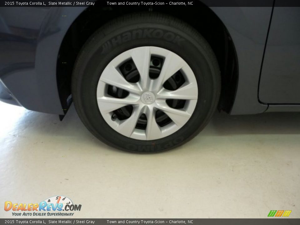 2015 Toyota Corolla L Slate Metallic / Steel Gray Photo #5