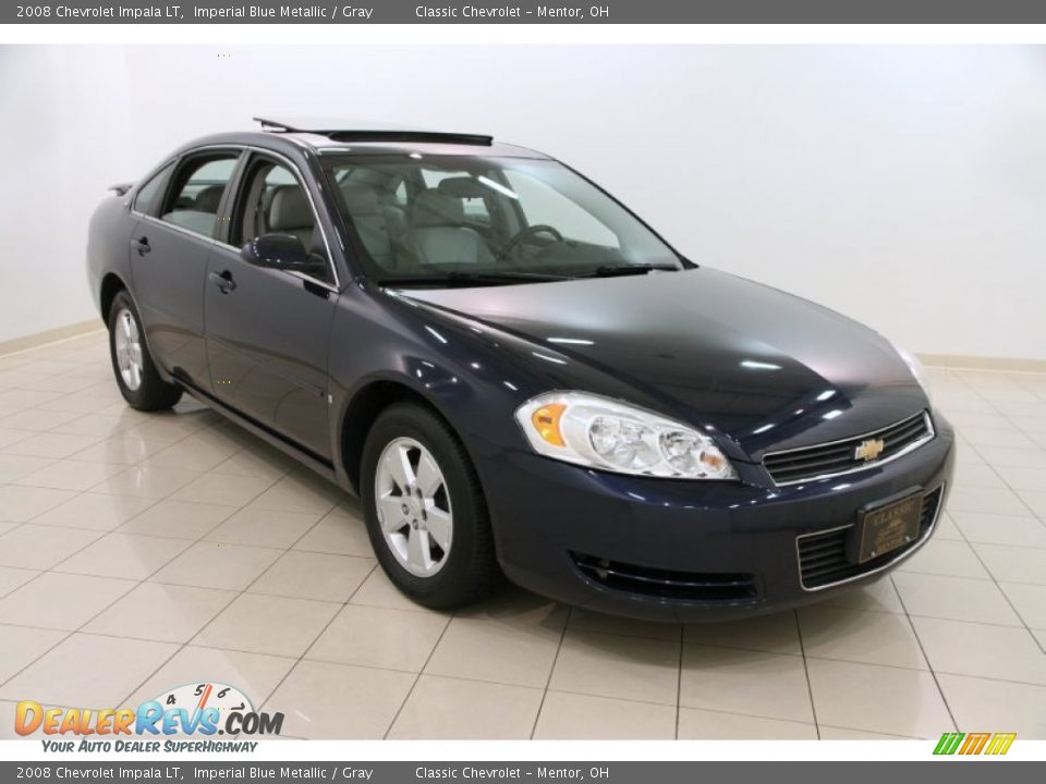 2008 Chevrolet Impala LT Imperial Blue Metallic / Gray Photo #1