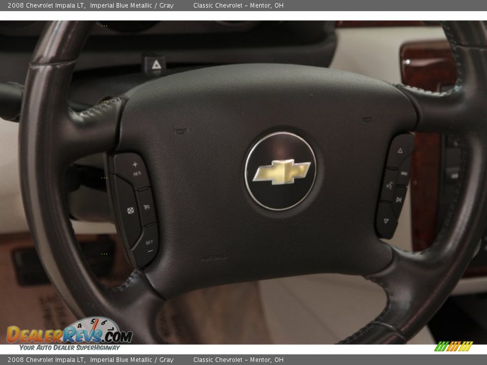 2008 Chevrolet Impala LT Imperial Blue Metallic / Gray Photo #6