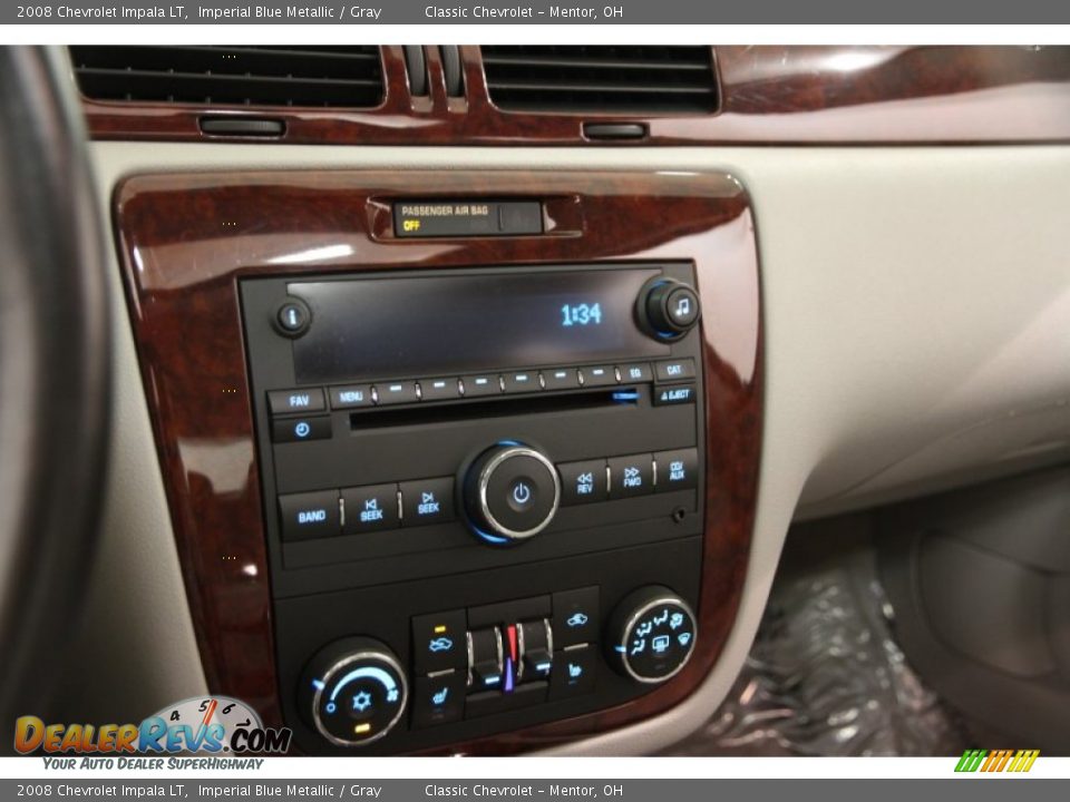 2008 Chevrolet Impala LT Imperial Blue Metallic / Gray Photo #8