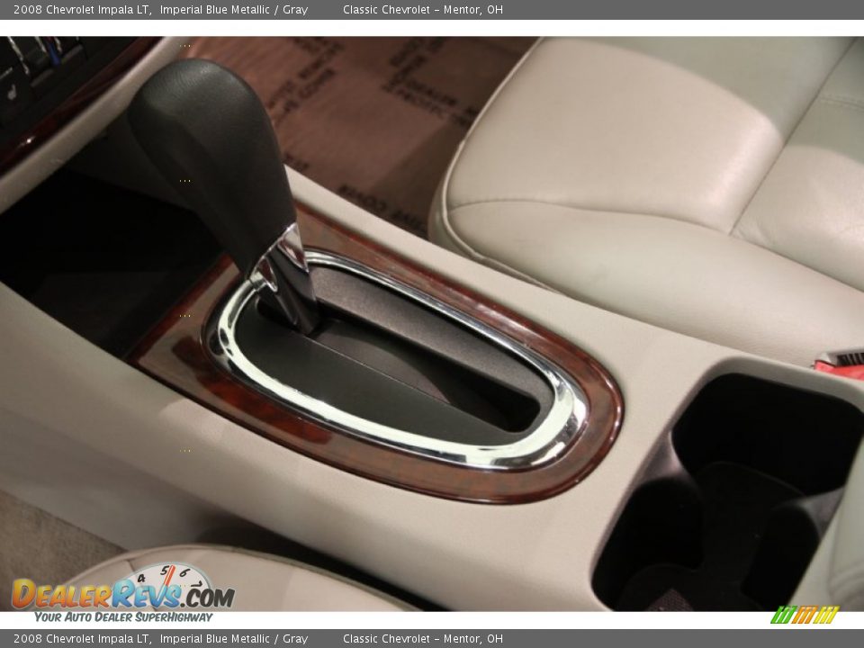 2008 Chevrolet Impala LT Imperial Blue Metallic / Gray Photo #9
