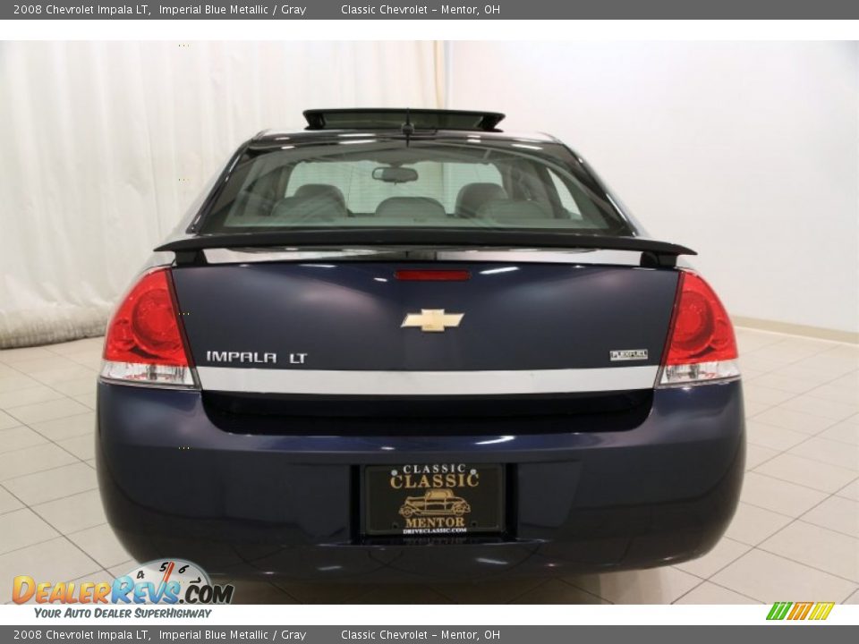 2008 Chevrolet Impala LT Imperial Blue Metallic / Gray Photo #12