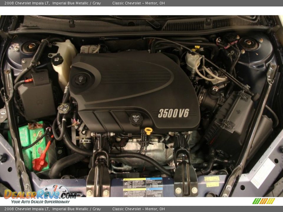 2008 Chevrolet Impala LT Imperial Blue Metallic / Gray Photo #13
