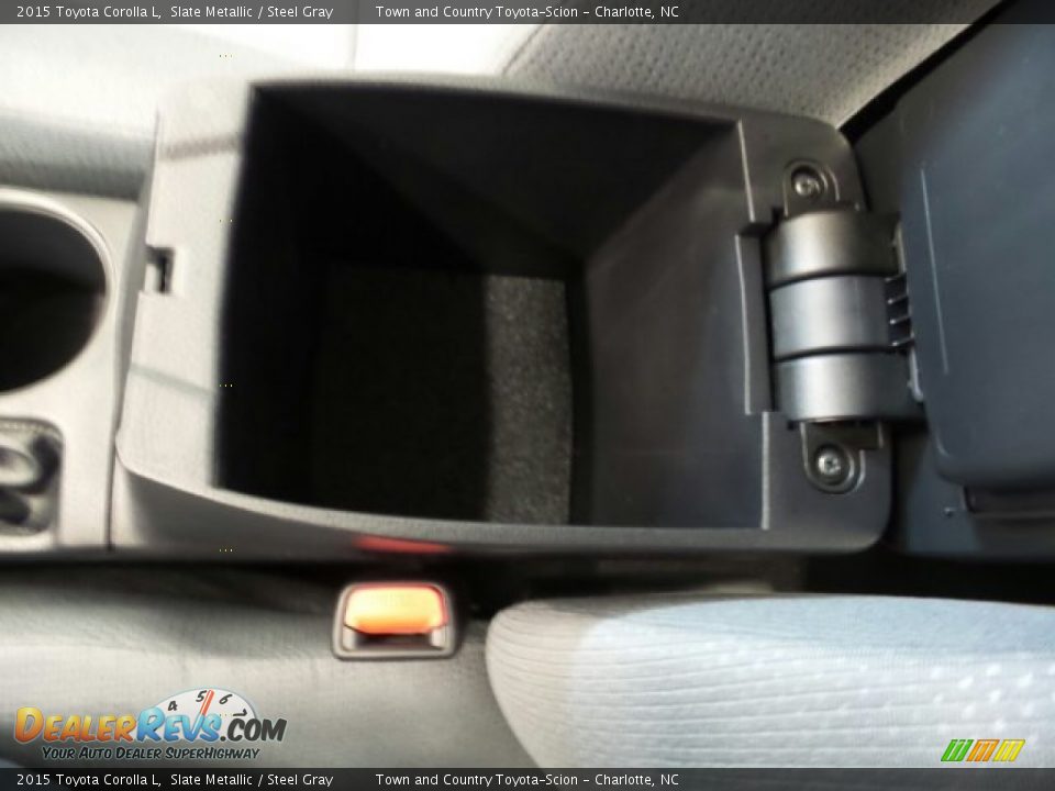 2015 Toyota Corolla L Slate Metallic / Steel Gray Photo #24