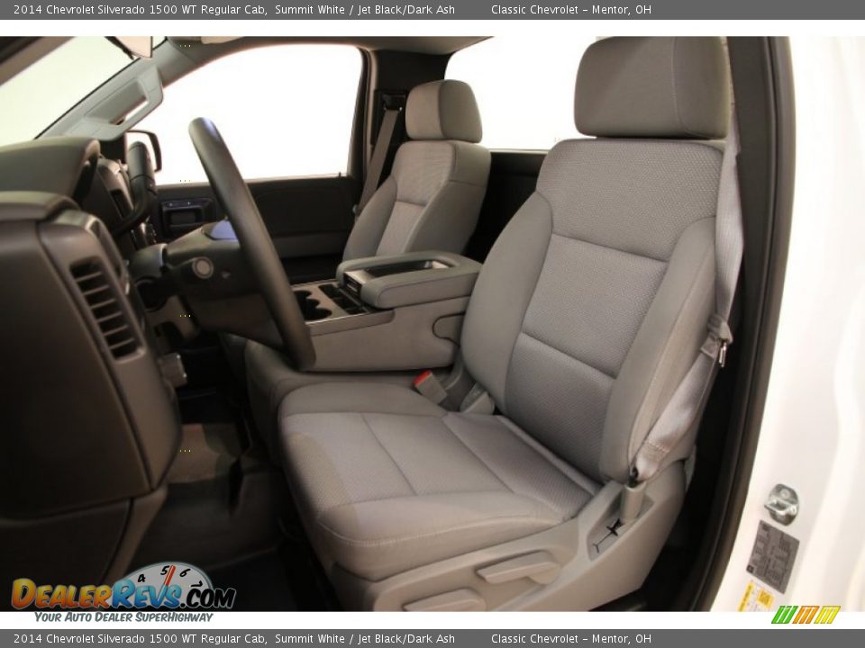 2014 Chevrolet Silverado 1500 WT Regular Cab Summit White / Jet Black/Dark Ash Photo #5