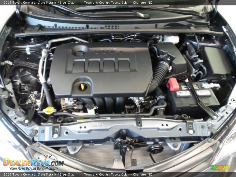 2015 Toyota Corolla L Slate Metallic / Steel Gray Photo #32